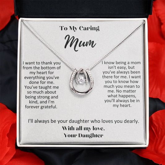 Mom - Forever Grateful - Necklace